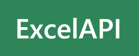 ExcelAPI - Excel表計算ソフト用データ取得サービス